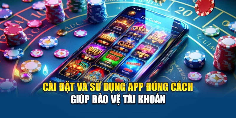 Cài đặt và sử dụng app đúng cách giúp bảo vệ tài khoản