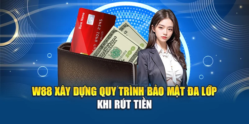 W88 xây dựng quy trình bảo mật đa lớp khi rút tiền